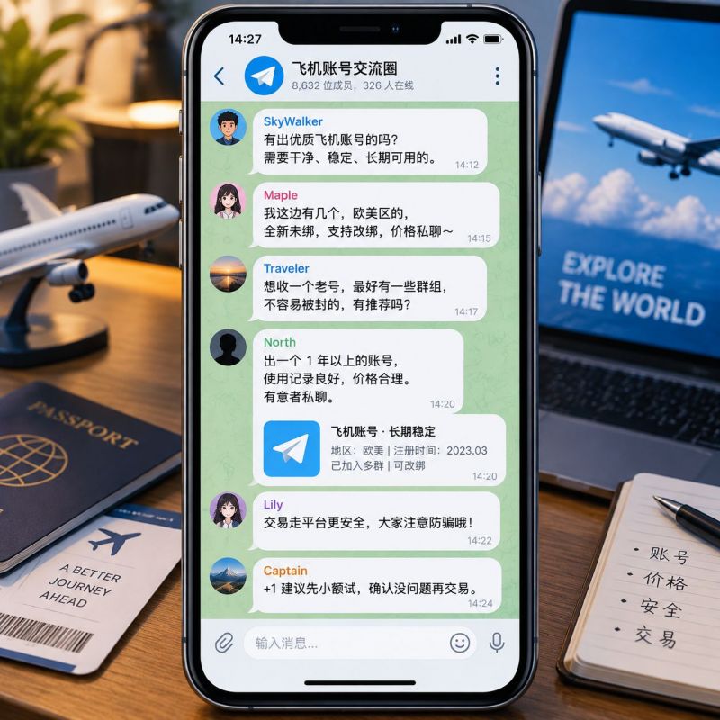 飞机账号一手货源是什么意思 入行科普小知识